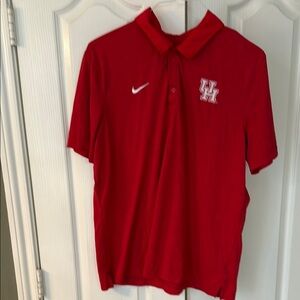 Nike Red Polo Shirt with Classic Style